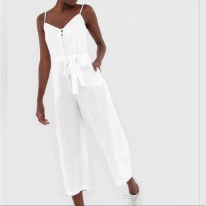 Banana Republic linen jumpsuit- size 2